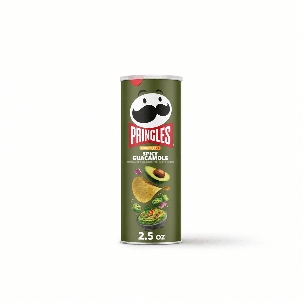 PRINGLES SPICY GUACAMOLE MEDIANO
