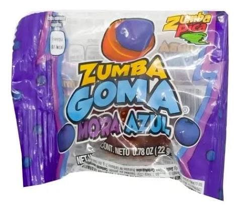 ZUMBA GOMA DE MORA AZUL