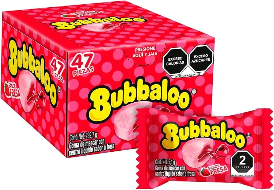 BUBBALOO DE FRESA