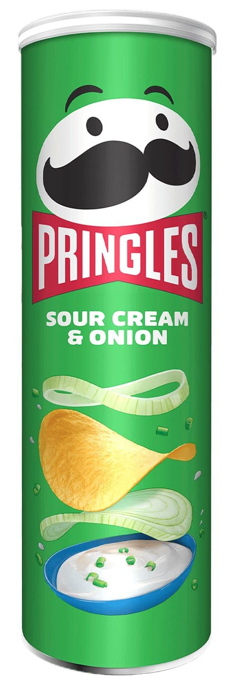 PRINGLES SOUR CREAM & ONION