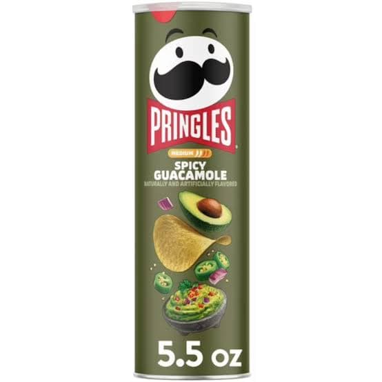 PRINGLES SPICY GUACAMOLE