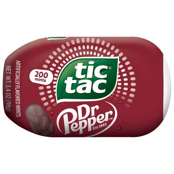 TIC-TAC 200 UND DR PEPPER