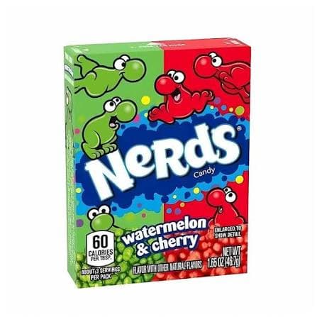 NERDS WATERMELON & CHERRY