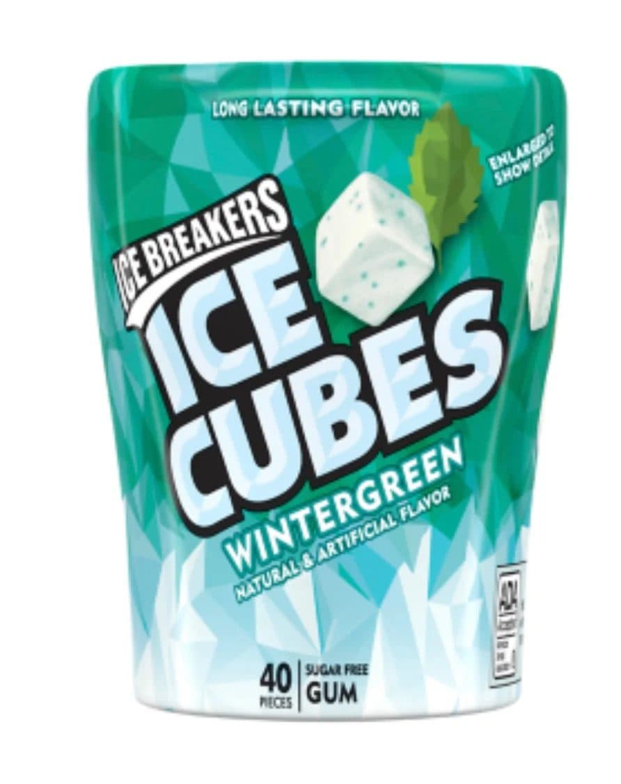 ICE CUBES WINTERGREEN