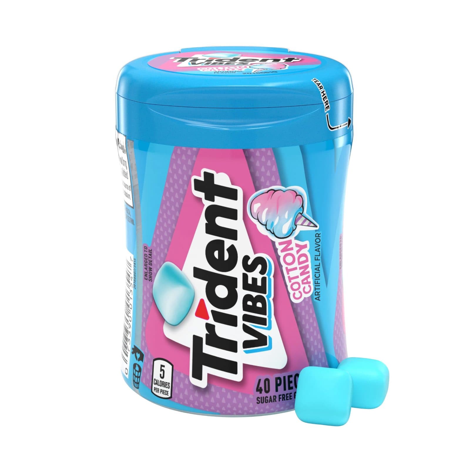 TRIDENT VIVES SOUR PATCH COTTON CANDY