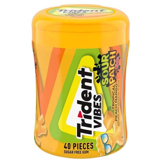 TRIDENT VIVES SOUR PATCH TROPICAL MANGO