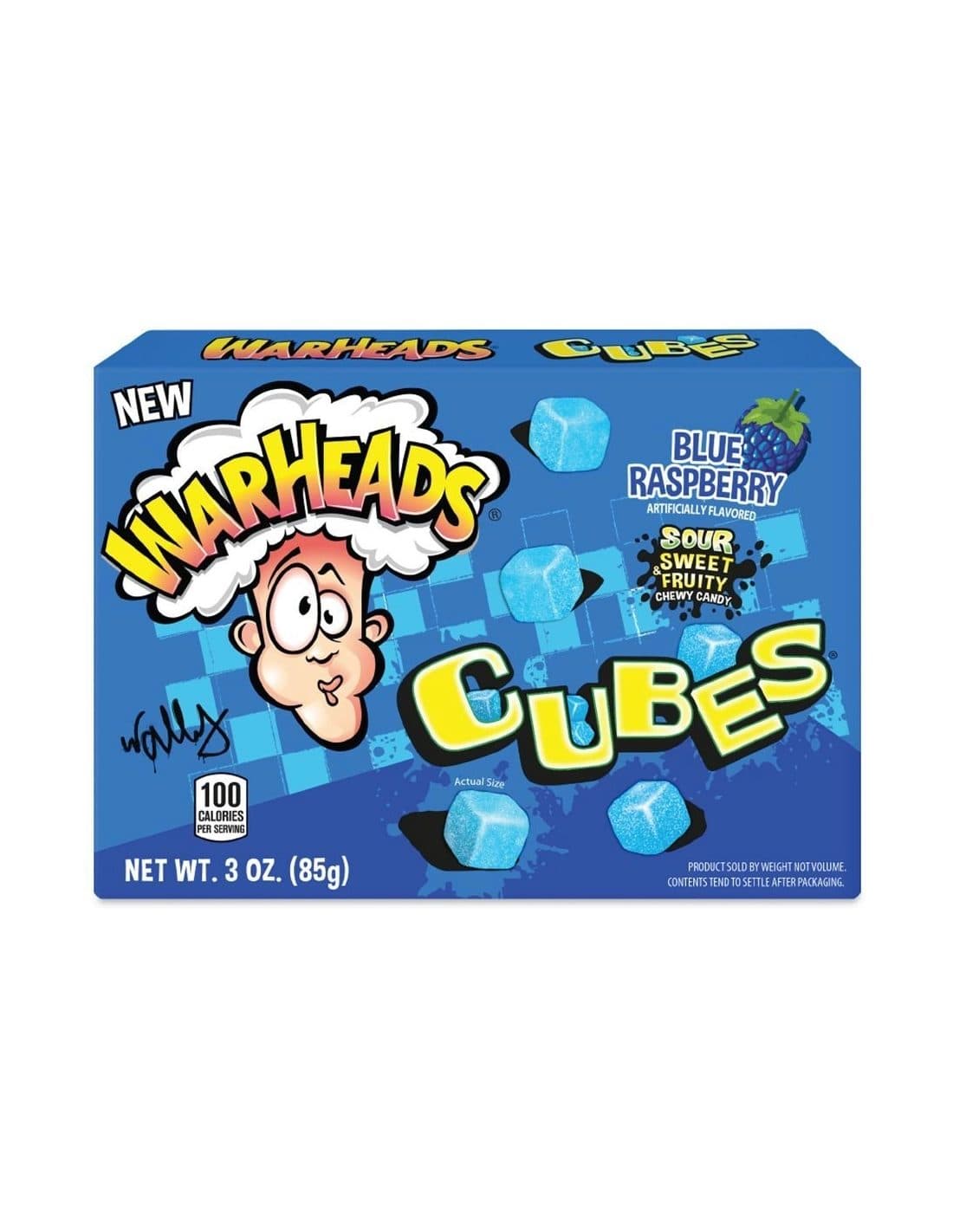 WARHEADS BLUE RASPBERRY